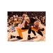 Ike Taylor Signed Praying with Troy Polamalu on Sidelines 8x10 Photo