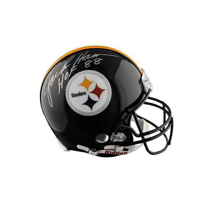 Joe Greene Signed Pittsburgh Steelers Full Size Replica Flash Helmet w —  TSEShop