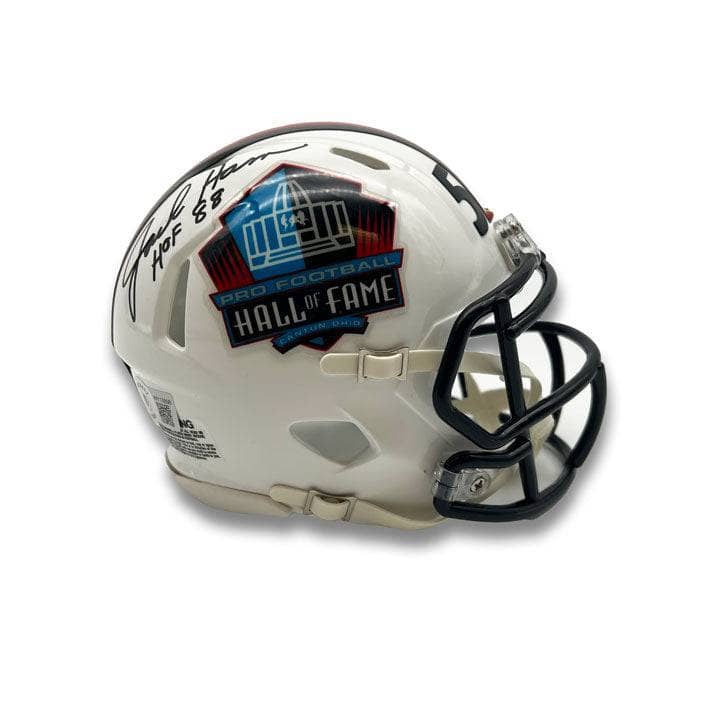 Jack Ham Signed White HOF Speed Mini Helmet HOF 88'