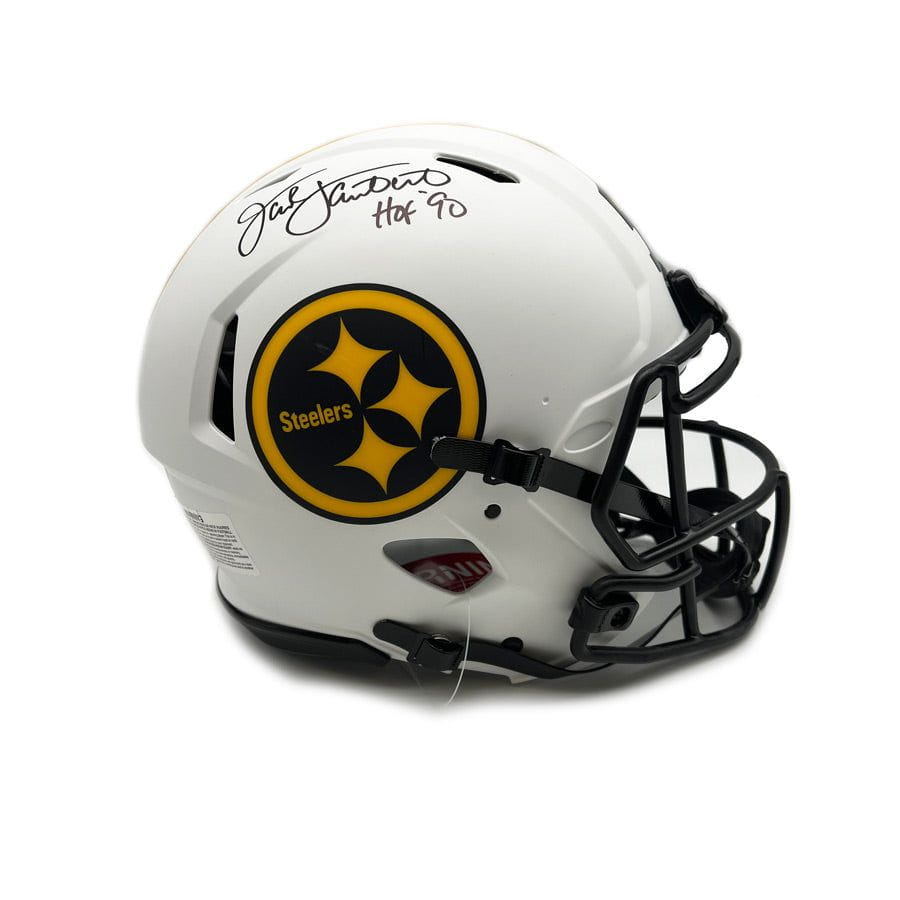 Jack Lambert Signed Authentic Full-Size Lunar Helmet with 'HOF 90'