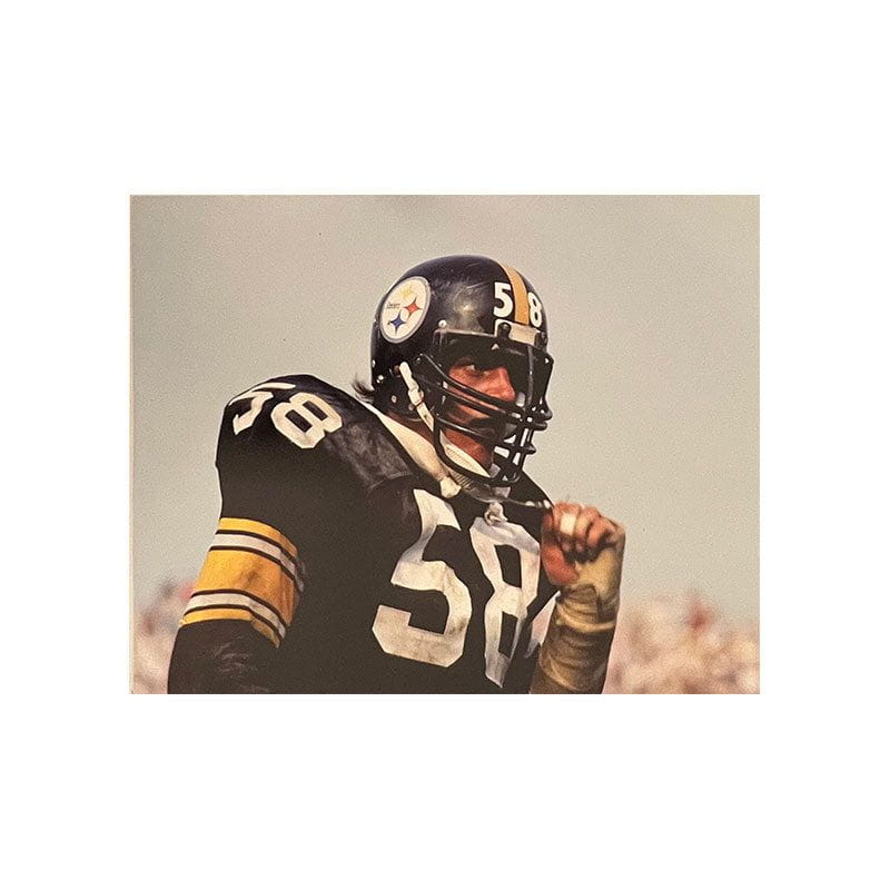 Jack Lambert Pittsburgh Steelers UNSIGNED 8X10 Photo (A)