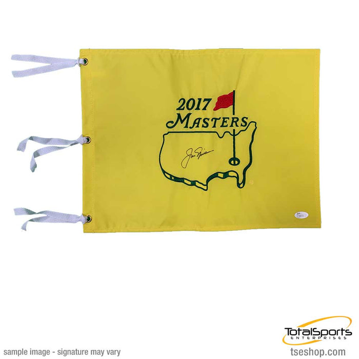 Jack Nicklaus Signed 2017 Masters Pin Flag