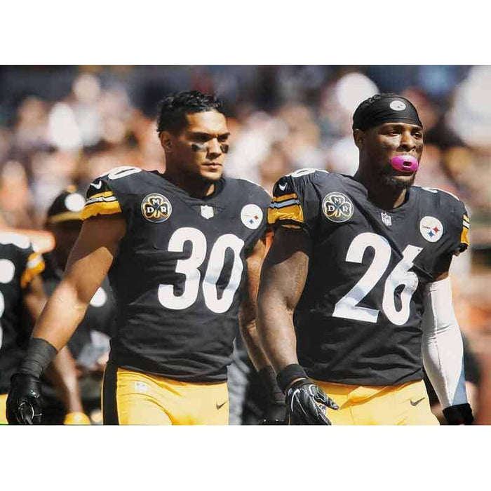 James Conner And Le'Veon Bell Standing Unsigned 16X20 Photo