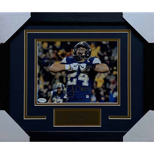 Pittsburgh Steelers Benny Snell Jr. Mini Helmet Shadowbox W/ 