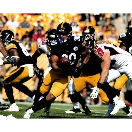 James Conner Running In Black Vs Atl Unsigned 8X10 Photo