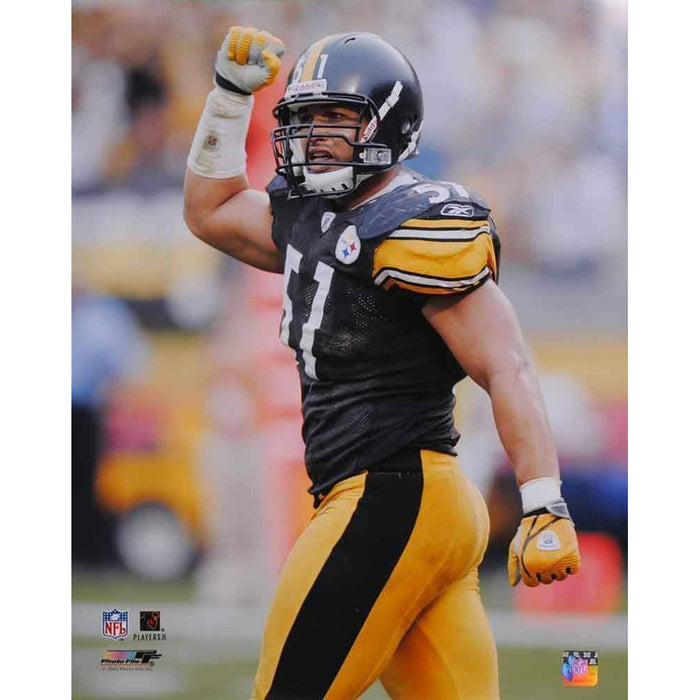 James Farrior Fist Up Walking 16x20 Photo - Unsigned