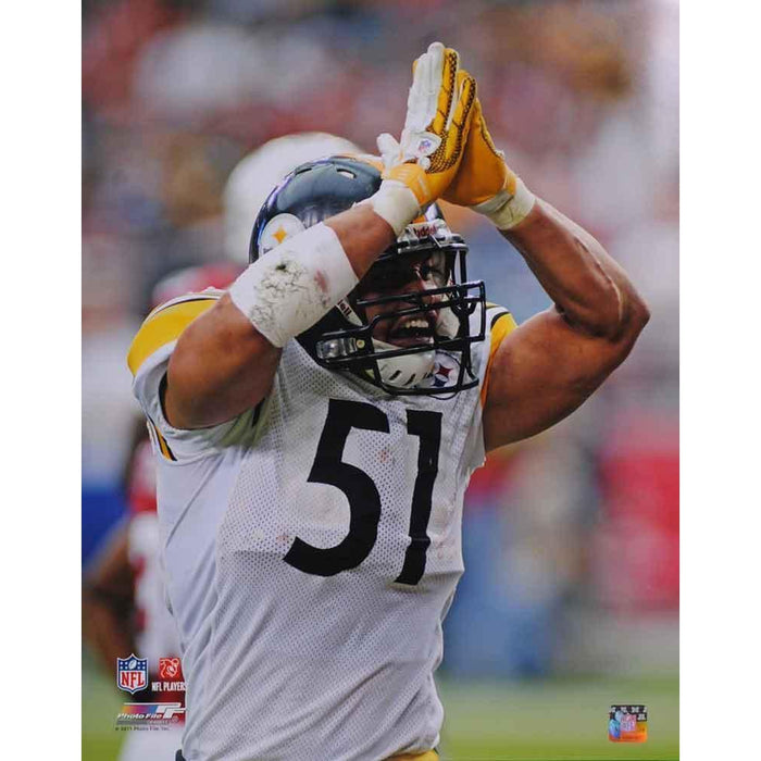 James Farrior Safety 8x10 Photo - Unsigned
