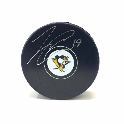 Jared McCann Signed Pittsburgh Penguins Autograph Puck