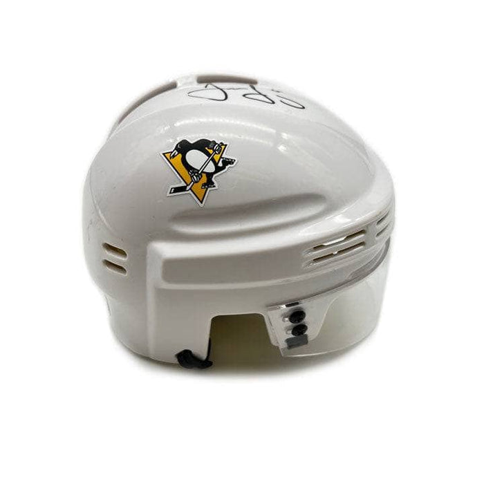 Jaromir Jagr Signed Pittsburgh Penguins White Mini Helmet