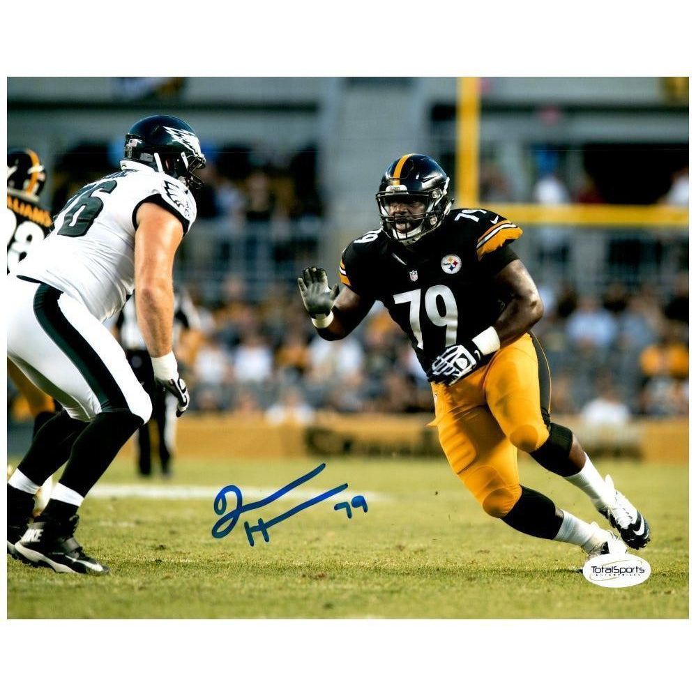 Ryan Shazier Autographed Standing in Away Jers. 16x20 Photo