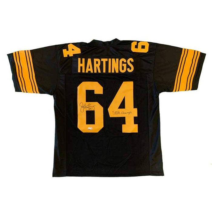Jeff Hartings Autographed Custom Alternate Jersey with SB XL Champs