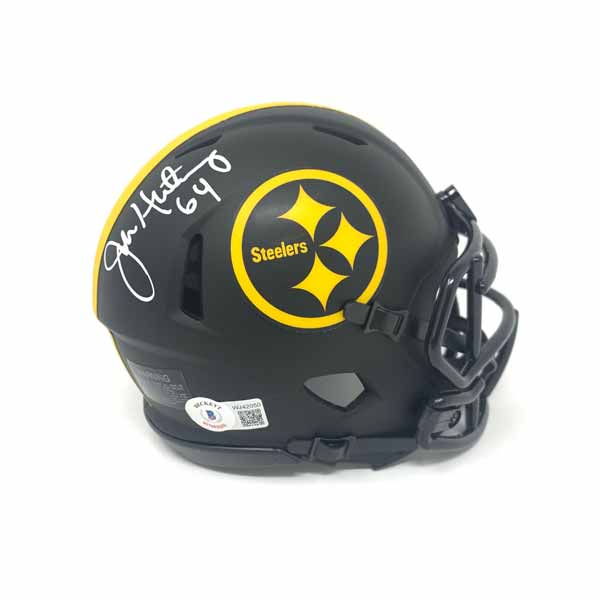 Jeff Hartings Autographed Pittsburgh Steelers Eclipse Mini Helmet
