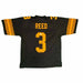Jeff Reed Autographed Custom Alternate Jersey with Quadzilla