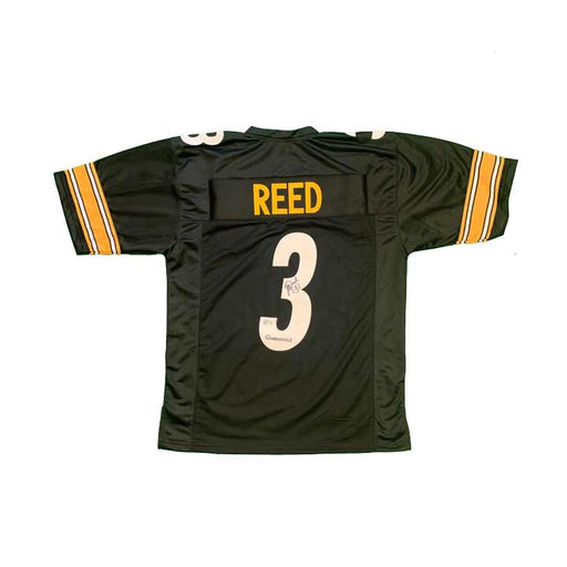 Jeff Reed Autographed Custom Home Jersey with Quadzilla