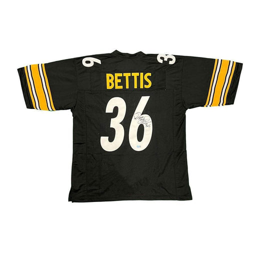 Jerome Bettis Autographed Custom Home Football Jersey