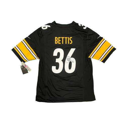 Jerome Bettis Autographed Pittsburgh Steelers Authentic Nike Game Player Home Jersey