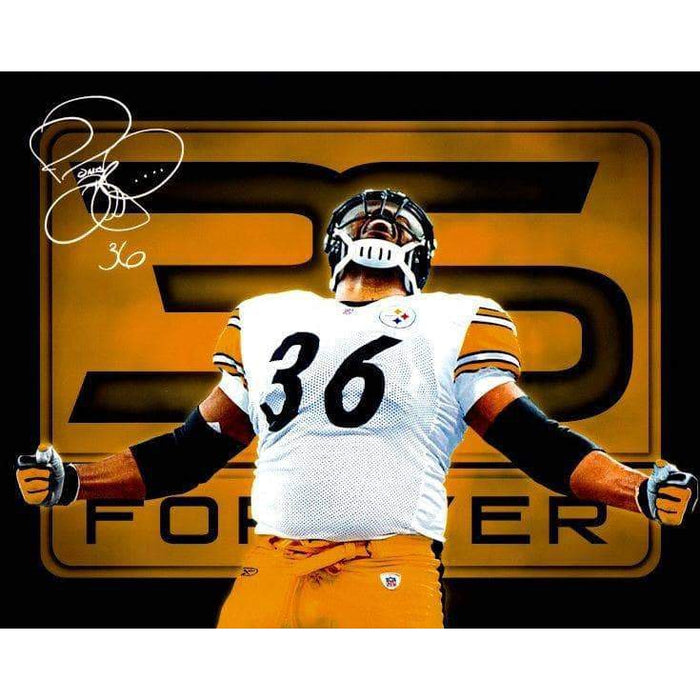 Jerome Bettis Custom 36 Forever Unsigned 8X10 Photo