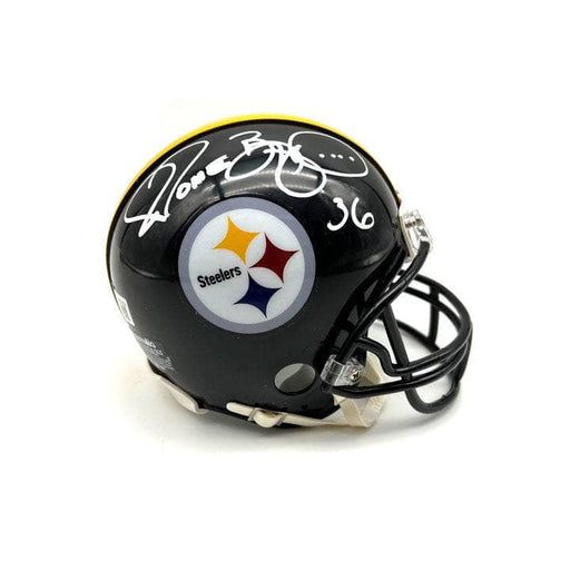 Jerome Bettis Pittsburgh Steelers Autographed Black Mini Helmet