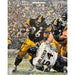 Jerome Bettis Signed Over Brian Urlacher Color 16x20 Photo