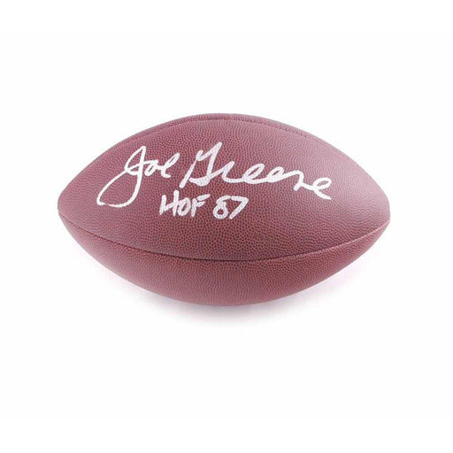 Joe Greene Autographed Wilson Replica Football