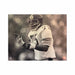 Joe Greene Clapping in White Unsigned 16x20 B&W Photo
