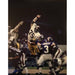 Joe Greene Unsigned Jumping in White 16x20 Photo