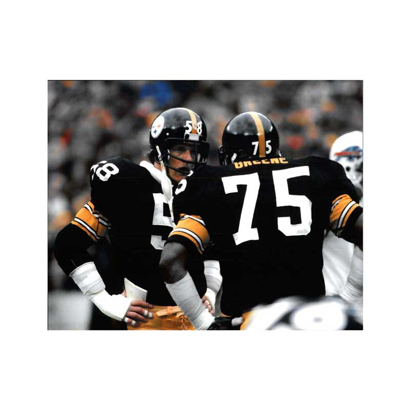 JACK LAMBERT 8X10 PHOTO PITTSBURGH STEELERS PICTURE NFL FOOTBALL