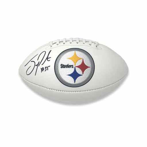 Pittsburgh Steelers Joey Porter Autographed Riddell Flash Mini Helmet