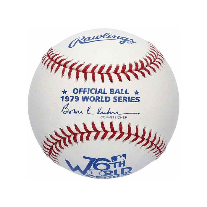 John Candelaria Signed Official 79 World Series MLB Baseball with "79 World Series Champ"
