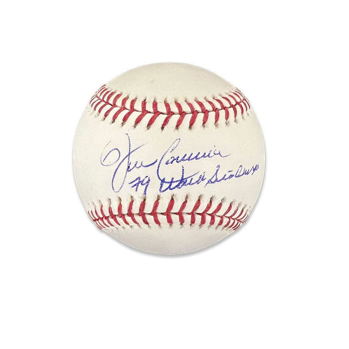 John Candelaria Signed Official MLB Baseball with 79 World Series Champ