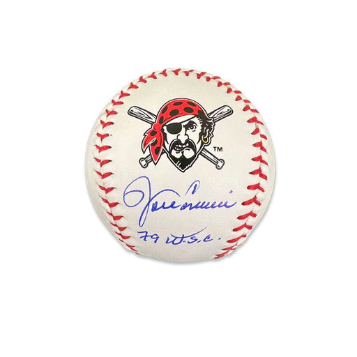 John Candelaria Signed Pittsburgh Pirates Logo Baseball with "79 WSC"