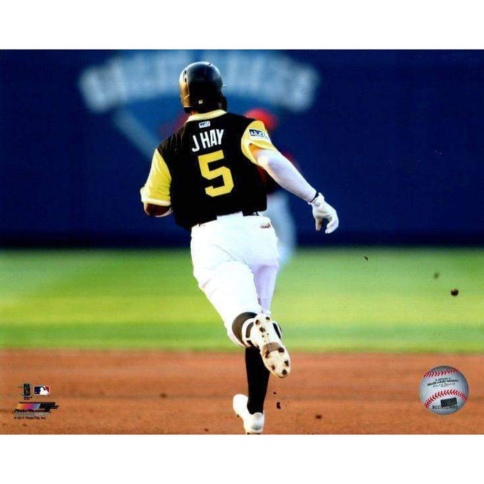 Josh Harrison Running Bases (Rear View) In Little League Classic Unsigned 8X10 Photo