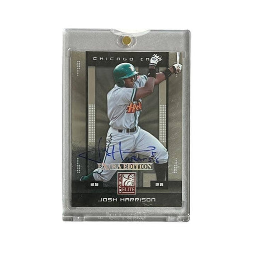 Josh Harrison Signed Donruss Elite Player Card Slabbed By TSE