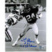 JT Thomas Autographed Defending Against Eagles 8X10 Photo with 4X SB Champs