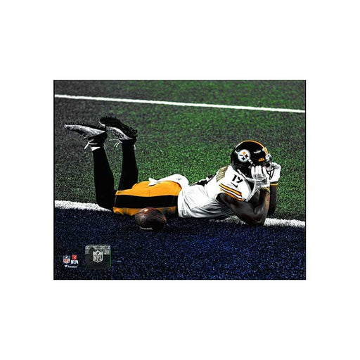 Juju Smith-Schuster Posing on End Zone Line UNSIGNED 8x10 Photo
