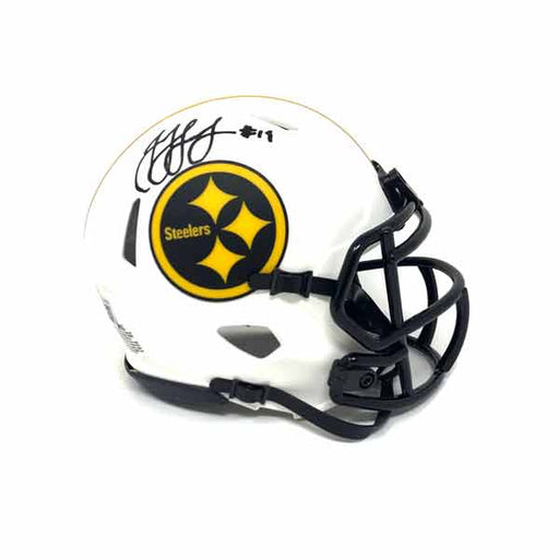 Juju Smith-Schuster Signed Pittsburgh Steelers Lunar Eclipse Mini Helmet