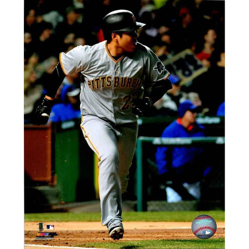 Jung-ho Kang Running in Gray 8x10 - Unsigned