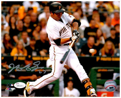 Jung-ho Kang Signed Batting in White 8x10