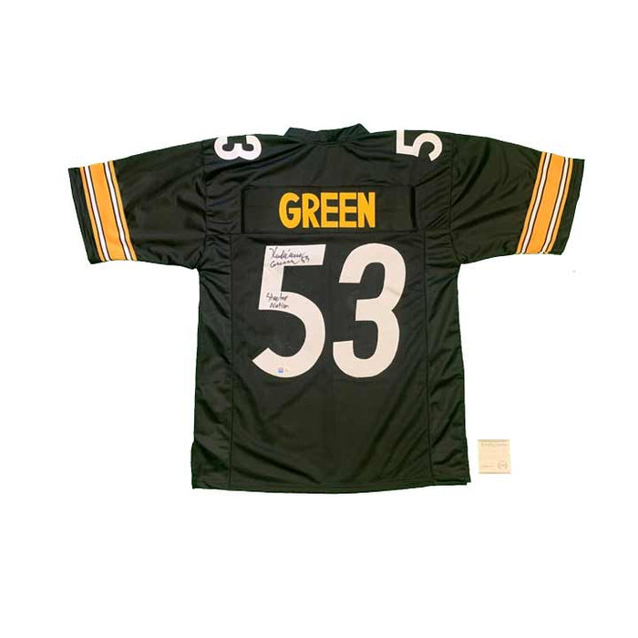 Kendrick Green Signed Custom Home Jersey with Steeler Nation