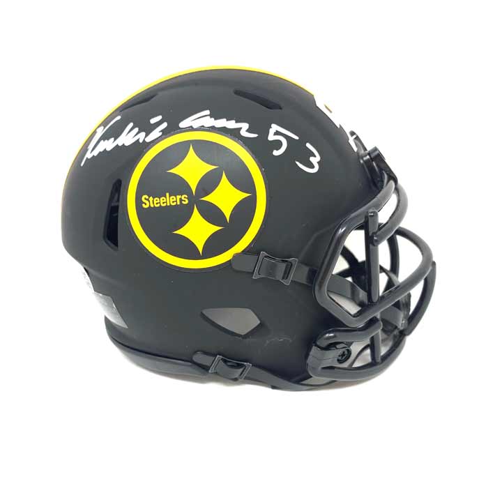 steelers color rush helmet