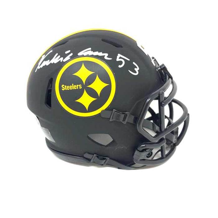 Kendrick Green Signed Pittsburgh Steelers Eclipse Mini Helmet
