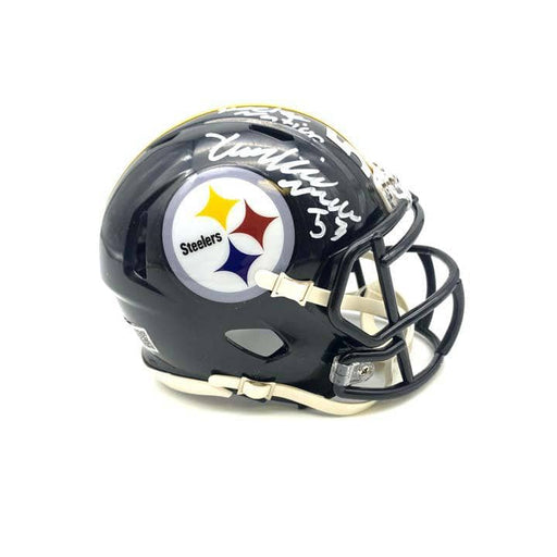 Jack Ham Signed Black Schutt Mini Helmet with HOF 88 — TSEShop