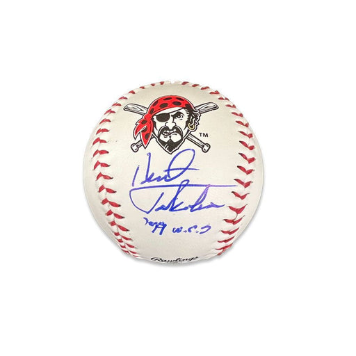 Kent Tekulve Autographed Pittsburgh Pirates Logo Baseball with "79 WSC"