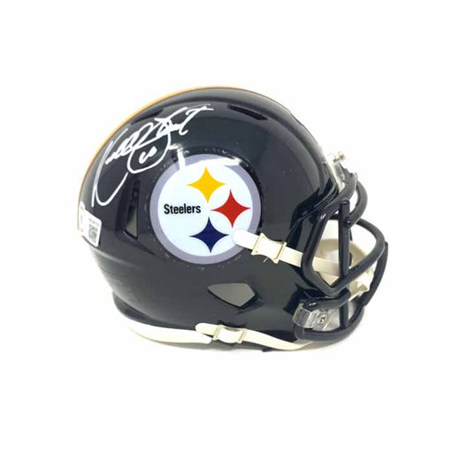 Kordell Stewart Signed Pittsburgh Steelers Speed Mini Helmet