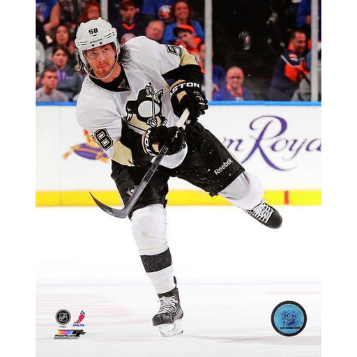 Kris Letang with Stick in Air 8x10 Photo - Unsigned