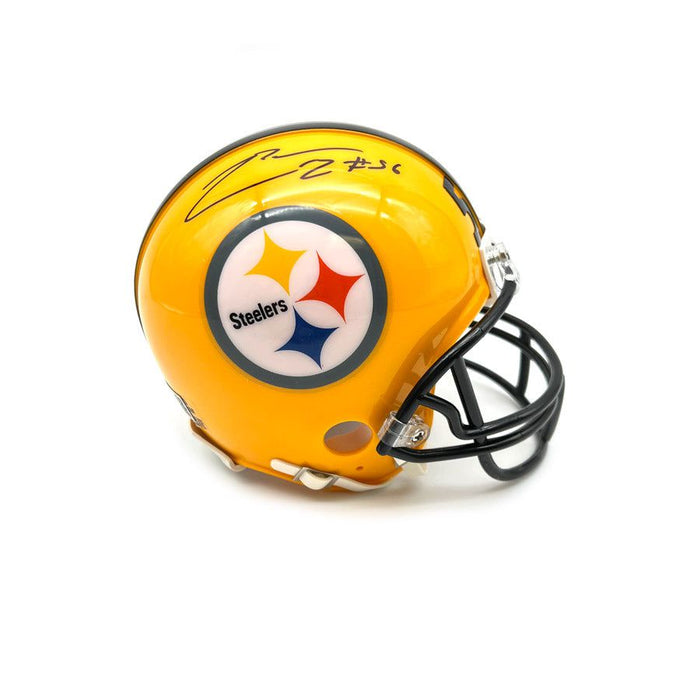 LaMarr Signed Pittsburgh Steelers 75th Anniversary VSR4 Mini Helmet