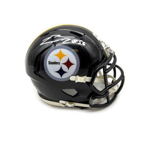 LaMarr Signed Pittsburgh Steelers Black Speed Mini Helmet