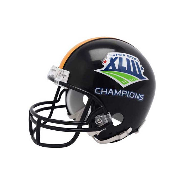 LaMarr Signed Pittsburgh Steelers Black VSR4 Mini Helmet