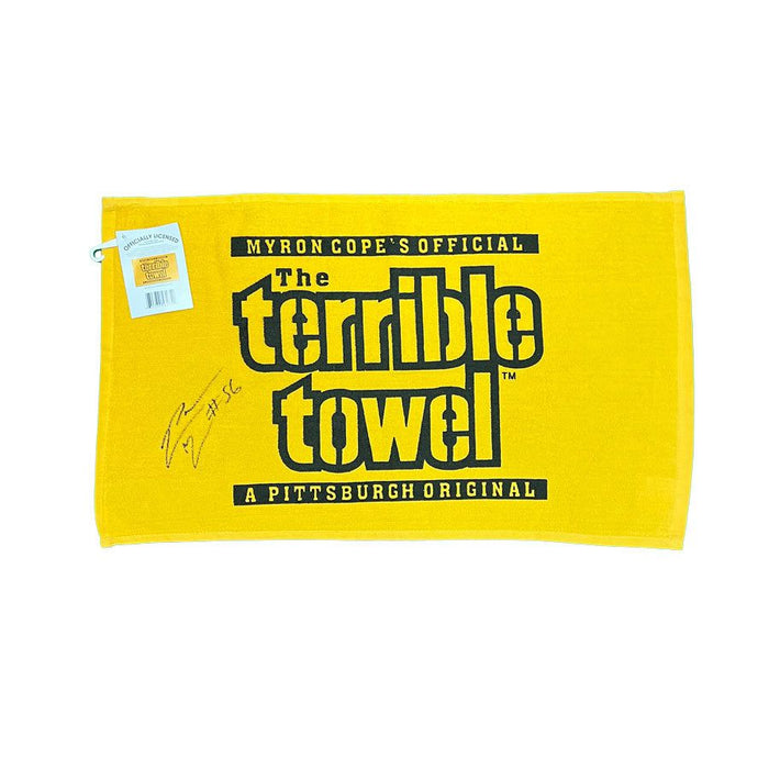 LaMarr Woodley Signed Official Terrible Towel