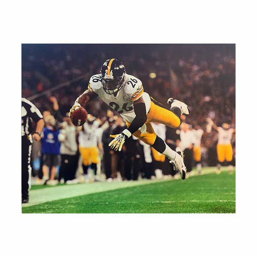 Le'Veon Bell Diving Color Unsigned 16x20 Photo